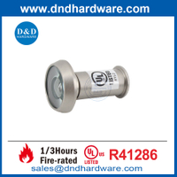 เวอร์ชัน 180 องศา UL Fire Door Safety Viewer Peephole พร้อม Cover-DDDV010