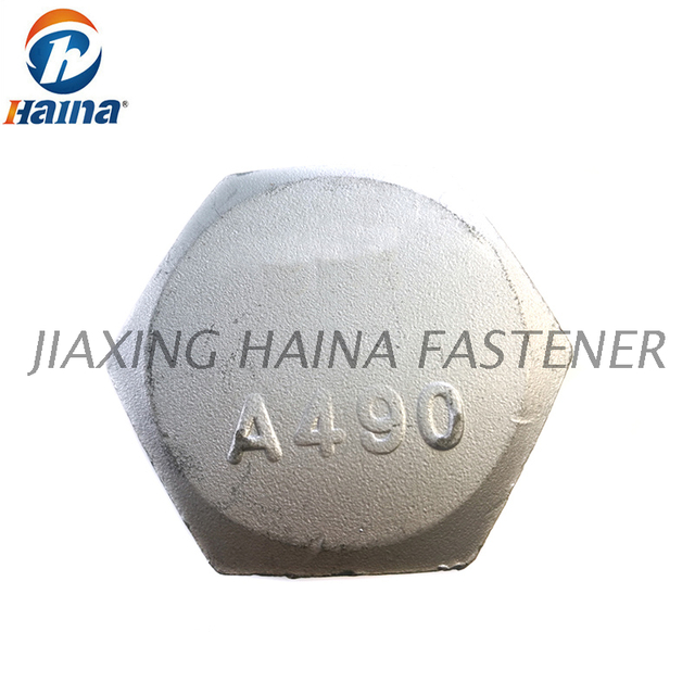 قوة عالية غرام. 8.8 Gr.10.9، Gr.12.9 ASTM A325، A490 بولت سداسي ثقيل