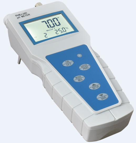 pH Meter (model PHBJ-260 & PHB-4 Portable)