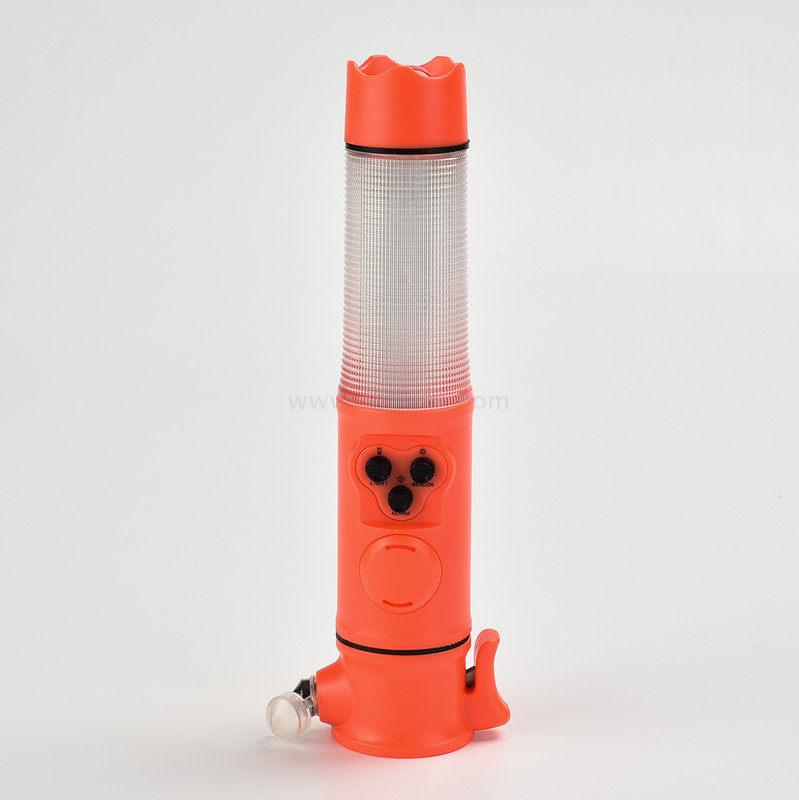 LED SOS Magnetic Multifunction Light with 119 Alarm