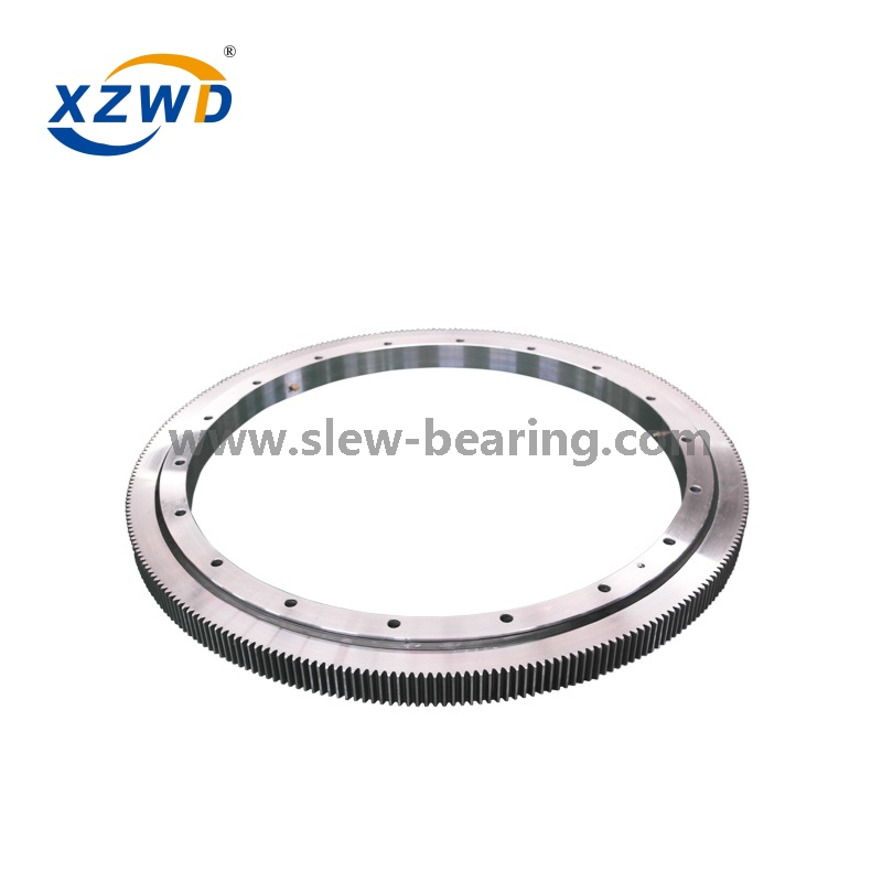 Engranaje interno Cojinete de anillo de giro de plataforma giratoria ligero utilizado en plataforma de trabajo aérea pequeña