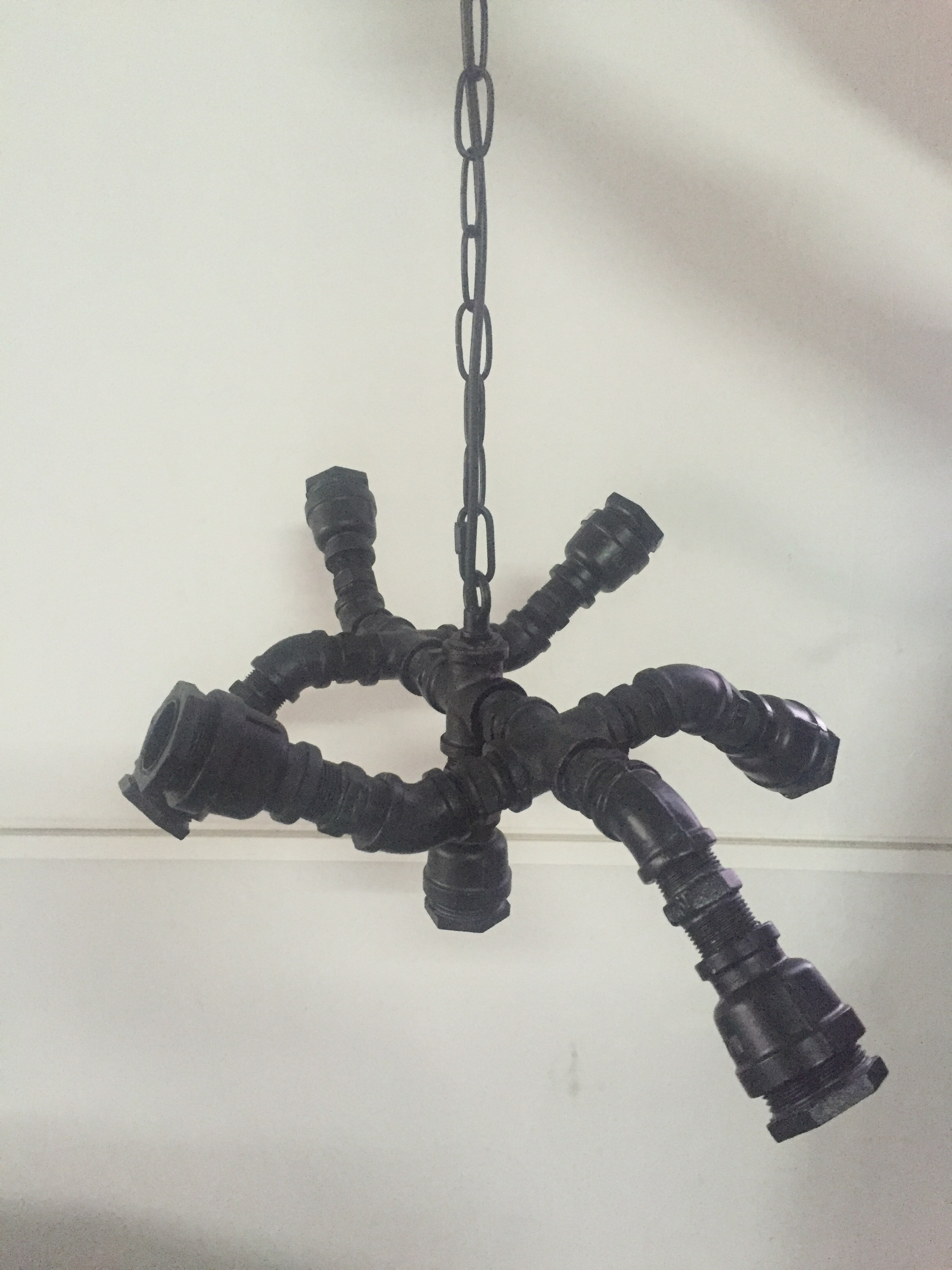 Промышленный подвесной светильник с антикварной отделкой в ​​стиле ретро для водопроводных труб (KABS5103)
