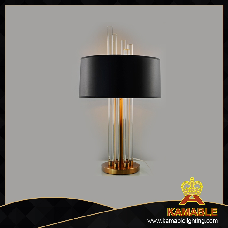 Современная декоративная настольная лампа из латуни с золотым стеклом (TL3070)