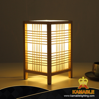 Домашняя декоративная бамбуковая настольная лампа для чтения (KAPLT-0059)