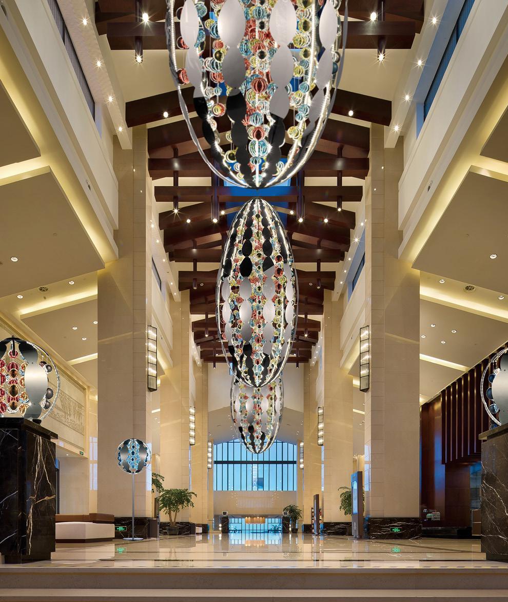 Простая конструкция отеля Project Ball LED Decor Подвесное освещение (KAMD1300A-6)