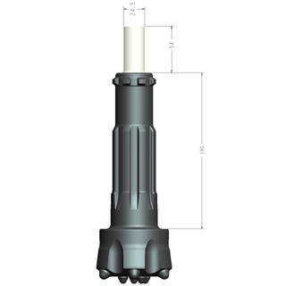 90mm DHD3.5 DTH drill bit