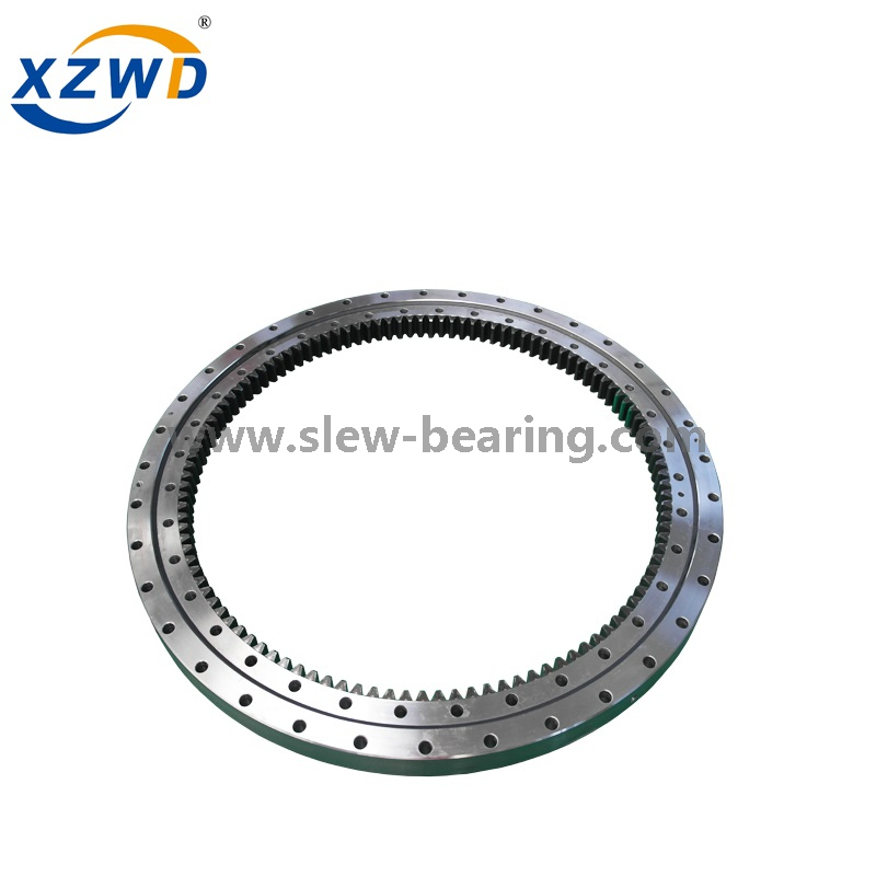 Cojinete de giro de alta calidad Xuzhou Wanda Cojinete de anillo de giro de rodillos cruzados de una hilera (serie HJ) Engranaje interno