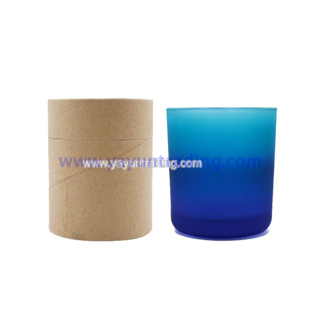 glass candle jar and gift box packing (3main)