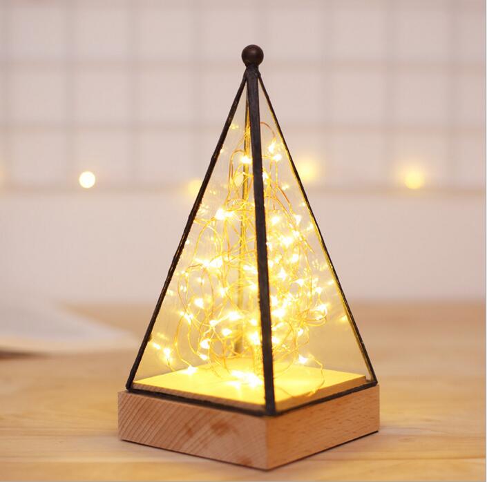 Рождественские украшения оптом деревянное освещение стола (KA-STXA)