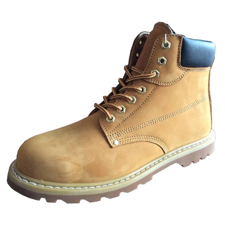 GY004 yellow nubuck leather anti static goodyear safety shoes s3 - Buy ...