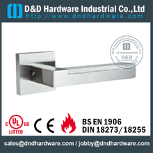 Punho de alavanca sólido tubular quadrado SUS304 boa qualidade para porta de entrada - DDSH178