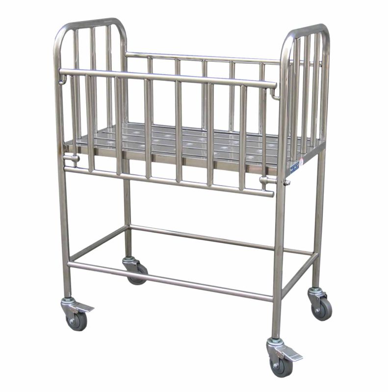 Infant Hospital Bed with Castors (model BC541; HX/YEC-1-B)