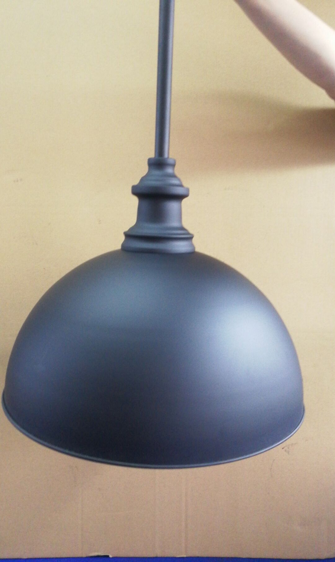 Черный стальной домашний декоративный промышленный подвесной светильник (UC415)