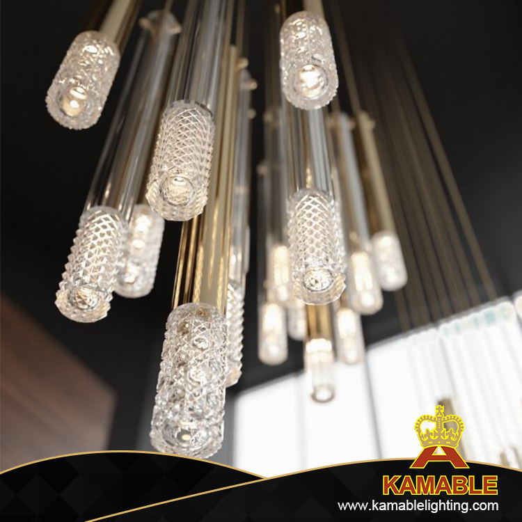 Современный домашний кристаллический декоративный подвесной светильник (KPL1804)