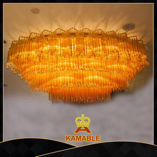 Освещение канделябра украшения гостиницы кристаллический самомоднейшее вися (KA230)