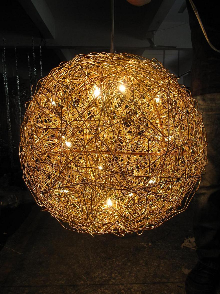 Креативный дизайн из алюминия для использования внутри помещений декоративные подвесные светильники (KAM008)