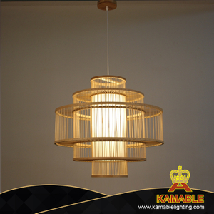 Китайский дизайн подвесной светильник из бамбука (KA-ZS1777)
