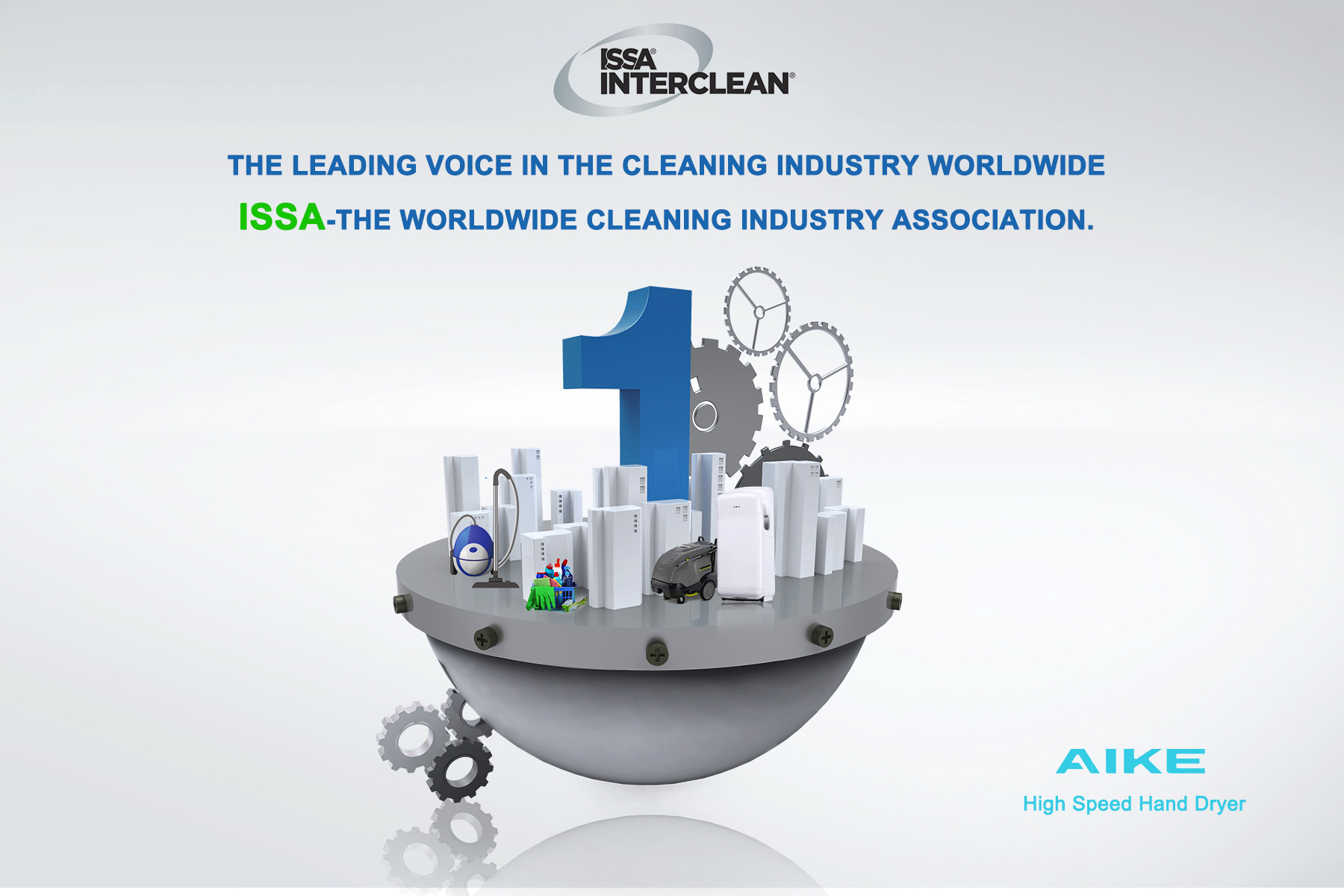 Die weltweit führende Stimme in der Reinigungsbranche: ISSA - The Worldwide Cleaning Industry Association.
