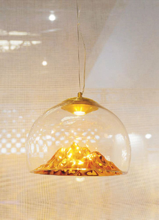 Lámpara pendiente de aluminio de la bola de cristal del diseño de la manera (KA2305S1)