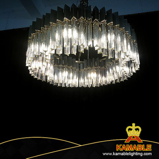 Подвесной светильник из декоративного хрусталя из нержавеющей стали (KAP188078)