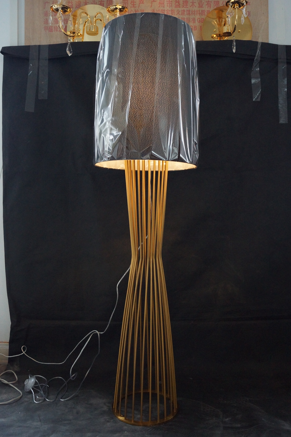 Современный напольный светильник студии из нержавеющей стали (KAF6030)