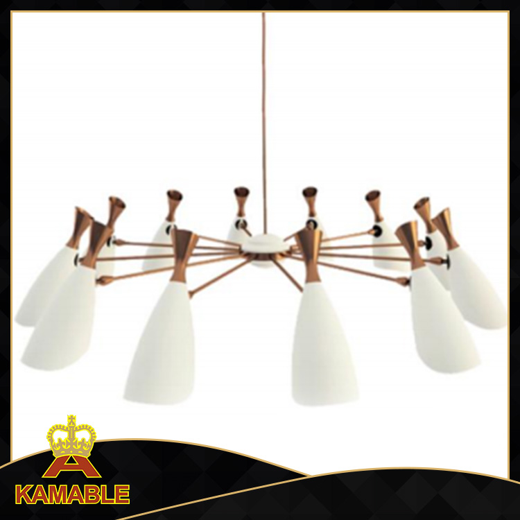Металлические подвесные светильники хорошего качества черного и золотого цвета (KAF6054)
