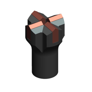 Top Hammer Threaded Cross Bits