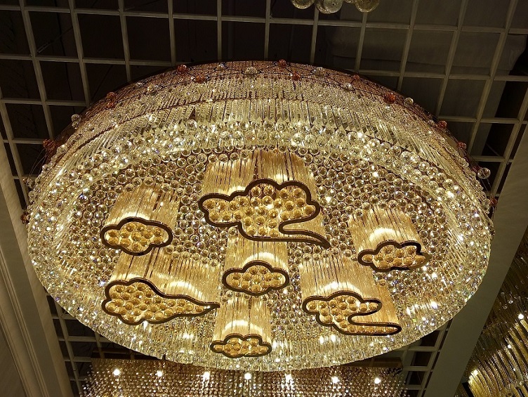 Канделябр потолочной лампы роскошной гостиницы (KA0524)