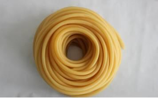 Medical transfusion latex tube