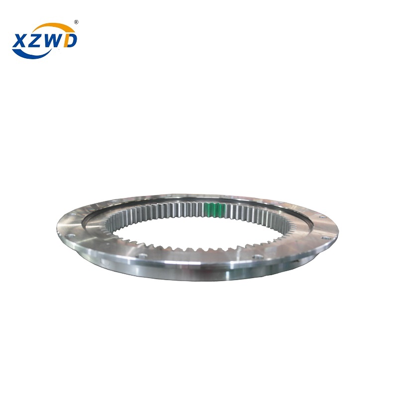 Cojinete de anillo giratorio de engranaje externo grande de alta precisión para plataforma giratoria CNC