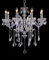 Lámpara de cristal del estilo del pasillo ingenioso del hotel (11006-6L borran)
