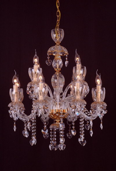 Lámpara de cristal del estilo del pasillo extravagante del hotel (3908-8+4L)