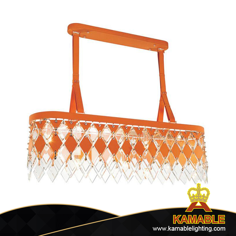 Современный кожаный подвесной светильник Crystal (KAG5752-D850)