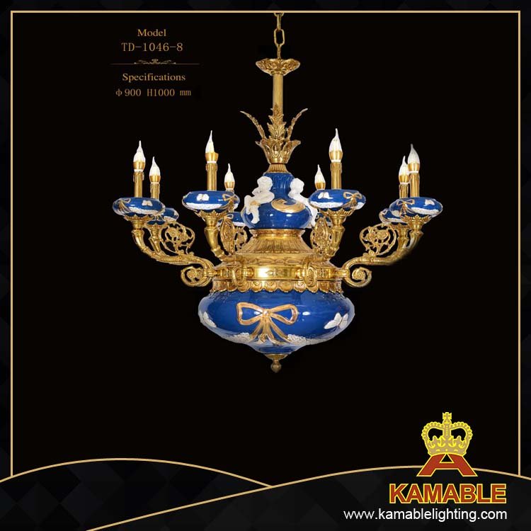 Керамические настольные лампы Angel в европейском стиле для домашнего декора (TA-1046-1)