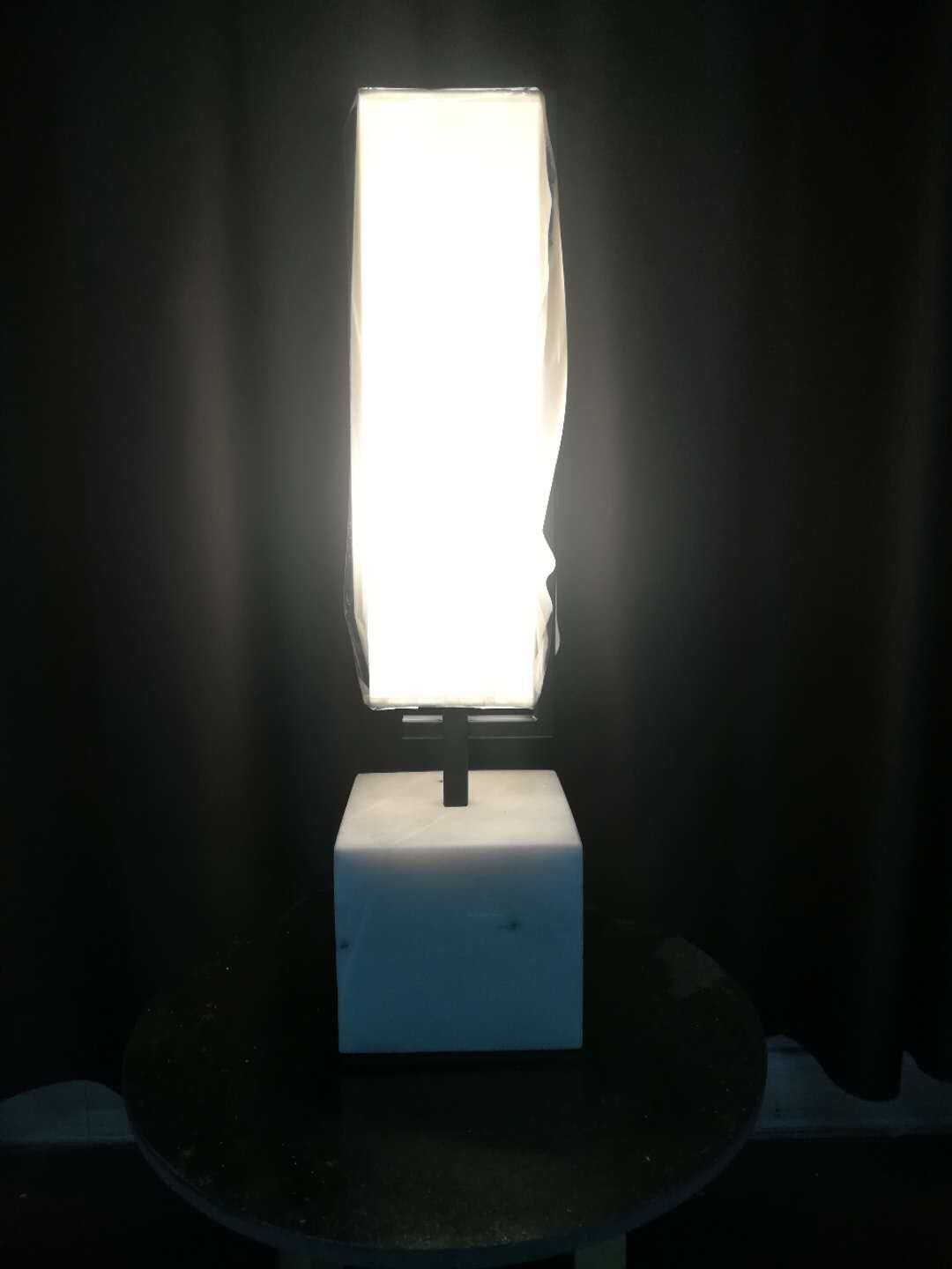Мраморный современный прикроватный домашний настольный светильник (KAT6105)