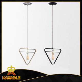 Треугольный современный подвесной светильник из декоративной стали (KA-AB048)