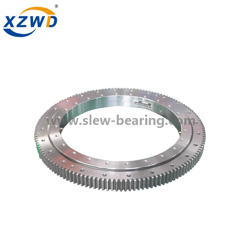 Cojinete de anillo giratorio de contacto de cuatro puntos XZWD de alta calidad para grúa de cubierta costa afuera