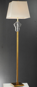 Lámpara de suelo shanding cristalina moderna simple (FL21633)