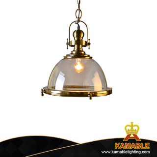 Золотой металлический интерьер декоративная промышленная подвесная лампа (KAC710G-C)