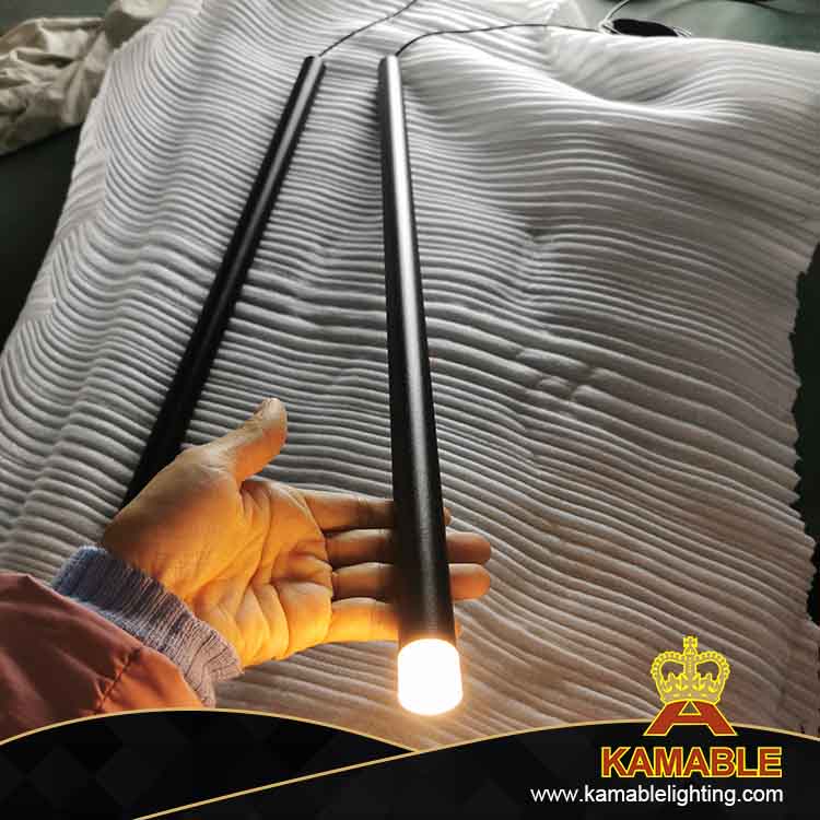 Внутренняя отделка Современная светодиодная люстра Droplight Line для бара (KAHP03)