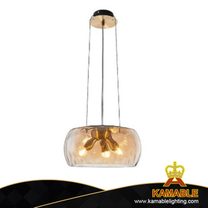 Простой стиль декоративной стеклянной тени подвесной светильник (AP9065-400) 