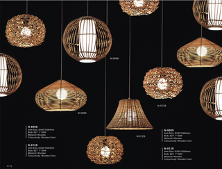 Освещение Multifarious формы декоративное крытое деревянное самомоднейшее привесное (N-013S)