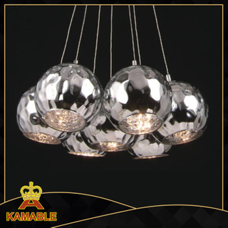 Круглый шар современный декоративный стальной подвесной светильник (UR601-7)