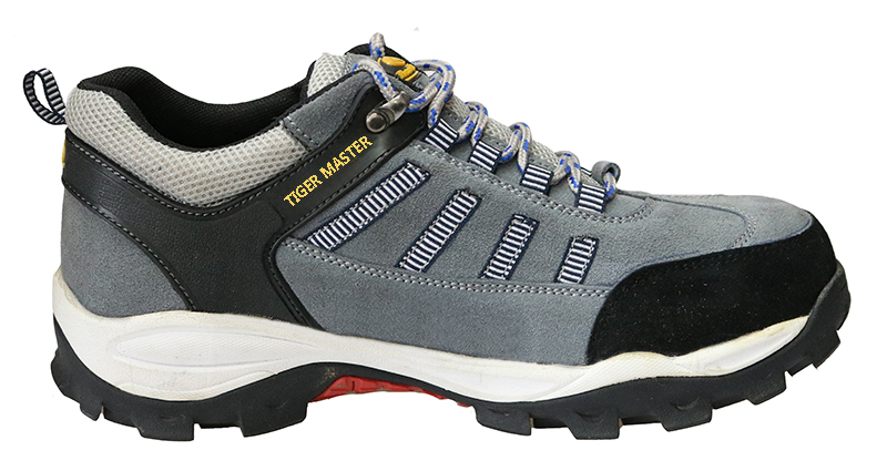 RB1050 suede leather rubber sole sporty safety shoe for workshop