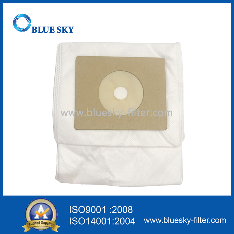 Bolsa de filtro de polvo HEPA no tejida blanca para aspiradora