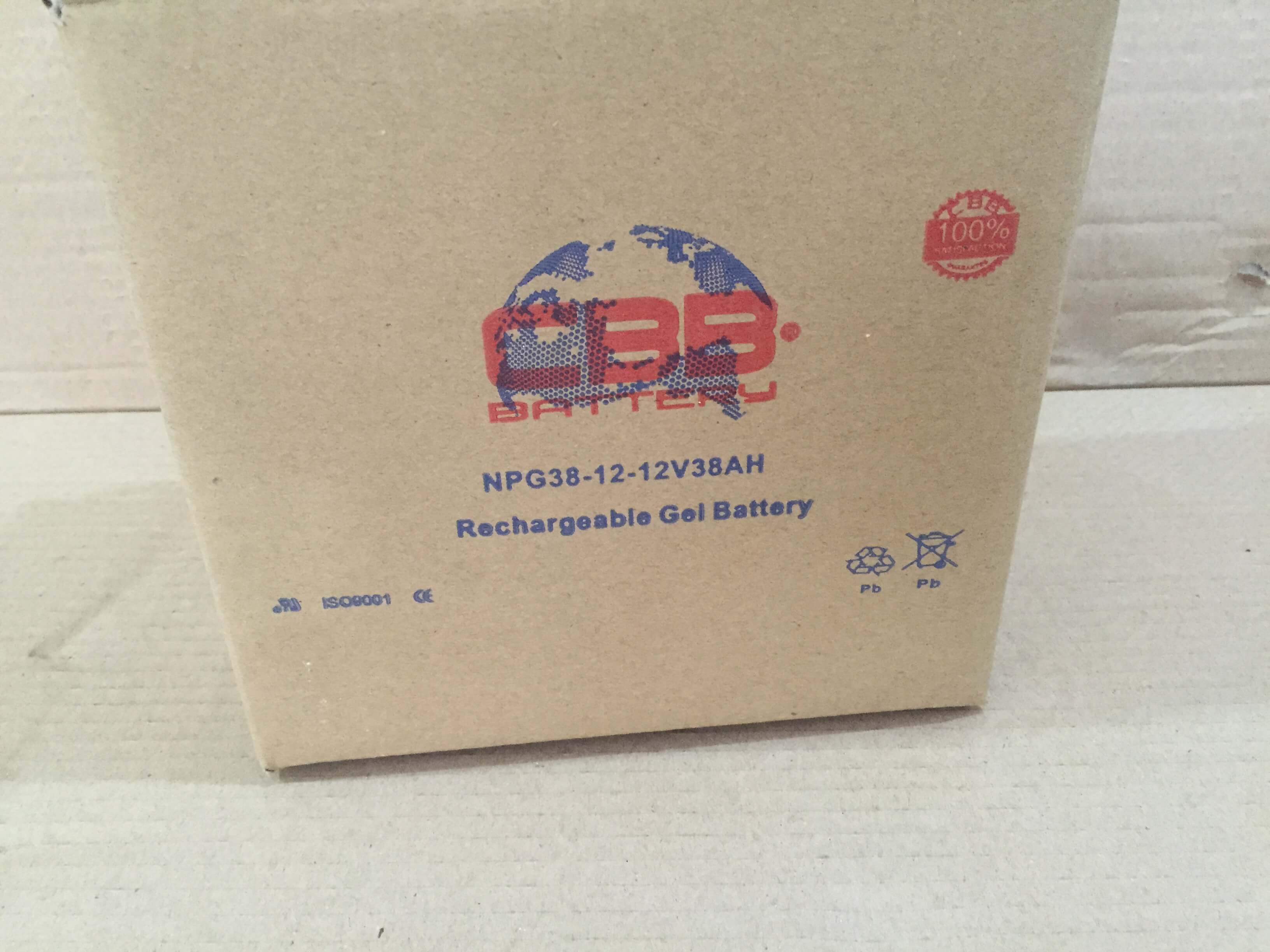 CBB® NPG38-12 Gel Battery