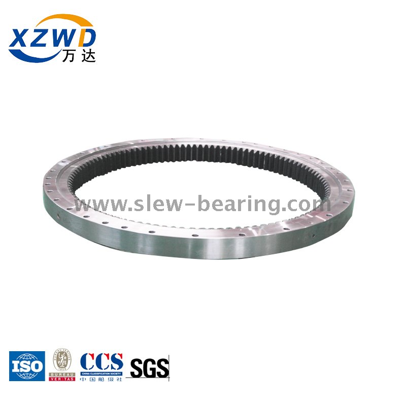 stock high precision internal gear ball slewing bearing with teeth