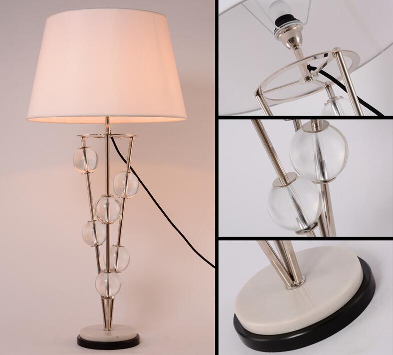 Европейская декоративная хрустальная настольная лампа для гостиничных номеров.(TL3104)