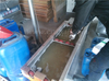 Ultrasonic wave printing anilox roller cleaning machine