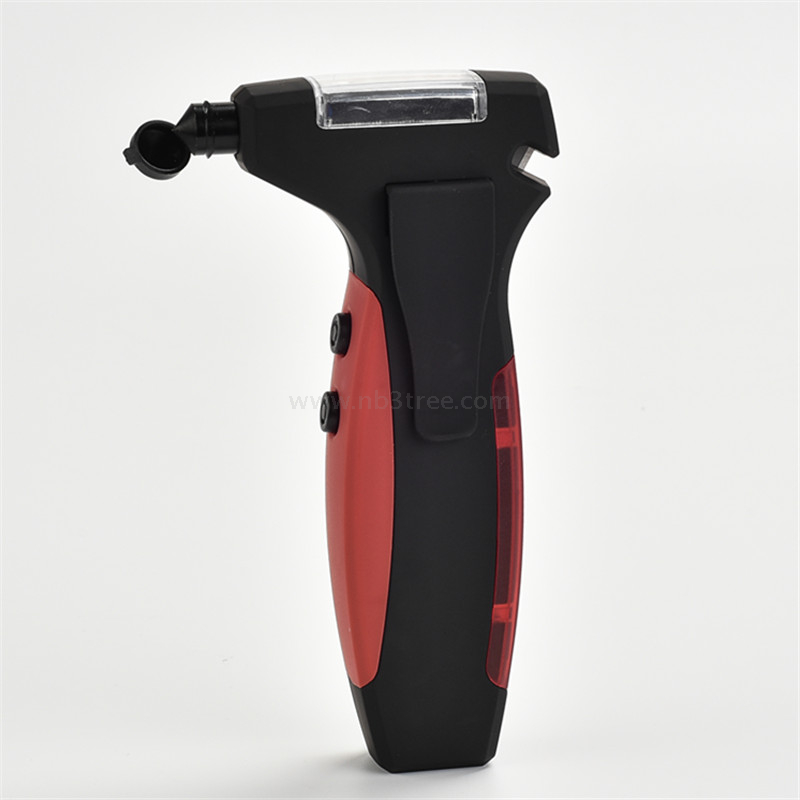 Multi-function Dynamo Emergency Hammer with LED Flashlight